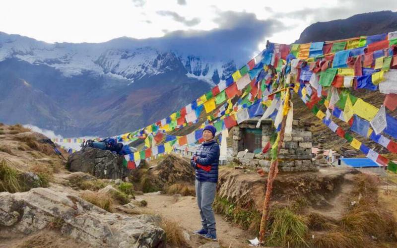 Annapurna base camp trek for seniors & with children